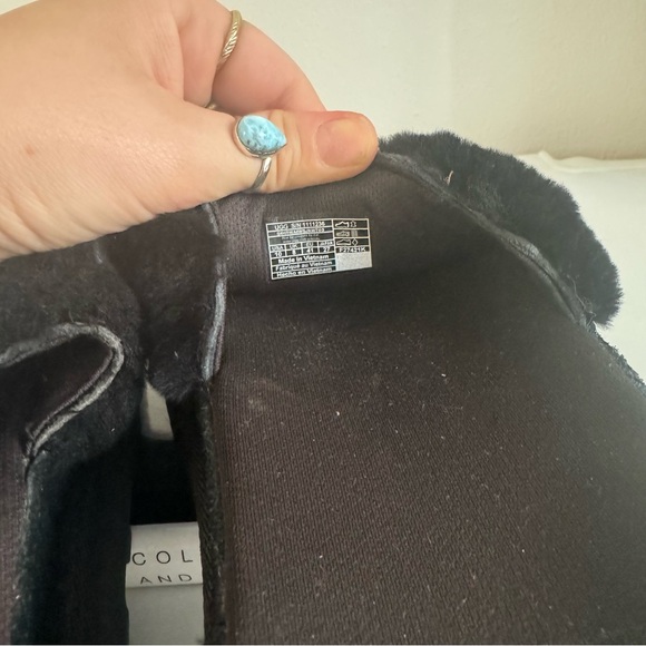 $100 Ugg Women's Shoes Ugg Laton Fur Platform Slides - Picture 6 of 6